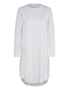 URBAN QUEST Women Bamboo L/S Night Dress Grå