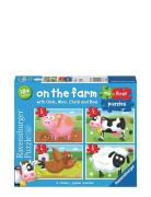 Ravensburger On The Farm My First Puzzle 2/3/4/5P Multi/patterned