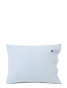 Blue/White Striped Cotton Seersucker Pillowcase Home Textiles Bedtexti...