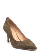 Lauren Ralph Lauren Lanette Suede Pump Grön