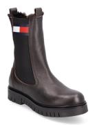 Tommy Hilfiger Tjw Warmlined Chelsea Boot Brun