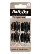 Babyliss Paris Jaw Clips 4 Pcs Svart