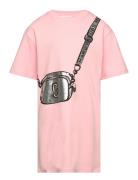 Little Marc Jacobs Short Sleeved Dress Rosa