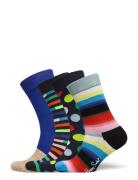 Happy Socks 4-Pack New Classic Socks Gift Set Svart