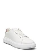 Calvin Klein Cupsole Lace Up Leather Vit