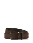 Howard London Suede Leather Belt Zack Brun