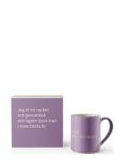 Astrid Lindgren Mug Home Tableware Cups & Mugs Coffee Cups Purple Desi...