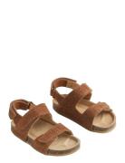 Wheat Sandal Cork Open Toe Cameron Brun