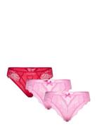 Hunkemöller 3-Pack Brasilian Rosa