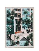 Paper Collective Cities Of Basketball 01 - Hong Kong 30X40 Multi/patte...