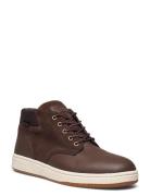 Polo Ralph Lauren Waterproof Leather-Suede Sneaker Boot Brun