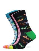 Happy Socks 4-Pack Tropical Day Socks Gift Set Multi/patterned