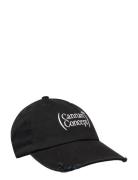 Cannari Concept Cc Logo Cap W. Distress Svart