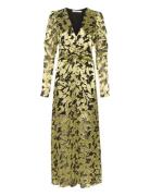 Gestuz Sikuragz P Silk Maxi Dress Guld