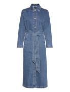 Lindex Coat Clara Denim Blå