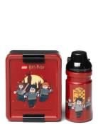 LEGO STORAGE Lego Lunch Set Harry Potter Gryffindor Röd