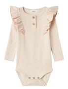 Lil'Atelier Nbfbaya Ls Slim Body Lil Rosa