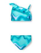 Kids Only Koglaura Shoulder Bikini Set Acc Blå