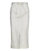 Day Birger Et Mikkelsen Freda - Cozy Linen Stripe Kräm