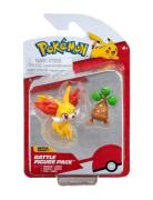 Pokemon Pokemon Battle Figure Fennekin And Bonsly Kräm