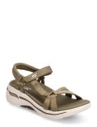 Skechers Womens Gowalk Arch Fit - Elite Sandal Khaki Green