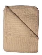Quilt-Etnisk Home Textiles Cushions & Blankets Blankets & Throws Beige...