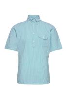 Eton Slim Fit Casual Poplin Shirt Grön