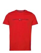 Tommy Hilfiger Tommy Logo Tee Röd