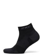 2XU Vectr Cushion 1/4 Crew Socks Svart