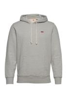 LEVI´S Men New Original Hoodie Light Mist Grå