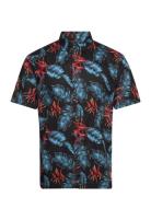 Superdry Hawaiian Box Fit Shirt Marinblå