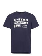 G-Star RAW Graphic 8 R T S\S Blå