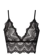 Understatement Underwear Saboteur Lace Bralette Top Svart