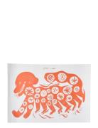 Four Creatures - Red - 50X70 Home Kids Decor Posters & Frames Posters ...