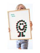 Hello Green - 30X40 Home Kids Decor Posters & Frames Posters Multi/pat...