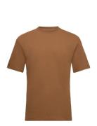 Jack & J S Jjerelaxed Tee Ss O-Neck Noos Brun