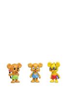 Bamse Nalle-Maja,Brum&Teddy Figurset Multi/patterned