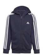 Adidas Sportswear U 3S Fl Fz Hood Marinblå