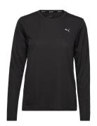 PUMA Run Favorite Ls Tee W Svart