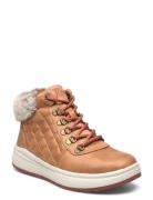 Skechers Womens Bobs Skip Cute Wave - Grand Leap Brun