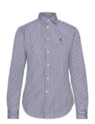 Polo Ralph Lauren Classic Fit Striped Cotton Shirt Blå