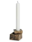 WOUD Jeu De Dés 1 Candle Holder Brun