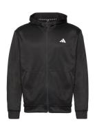 Adidas Performance Train Essentials Seasonal Training Full-Zip Hoodie ...