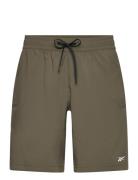 Reebok Performance Wor Woven Short Khaki Green