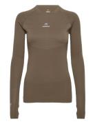 Newline Nwlpace Ls Seamless Woman Khaki Green