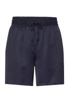 GANT D1. Satin Pull On Shorts Marinblå