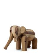 Elefant Reworked Jubilæum Stor Mix Træ Home Decoration Decorative Acce...