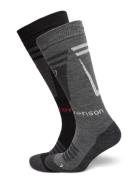 Tenson Core Ski Sock 2Pr Grå