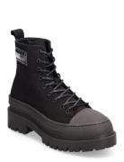 Tommy Hilfiger Tjw Foxing Canvas Boot Svart