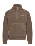 Les Deux Ren Half-Zip Jacket Brun